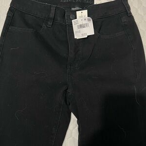 American Eagle Black High-Rise skinny Jegging